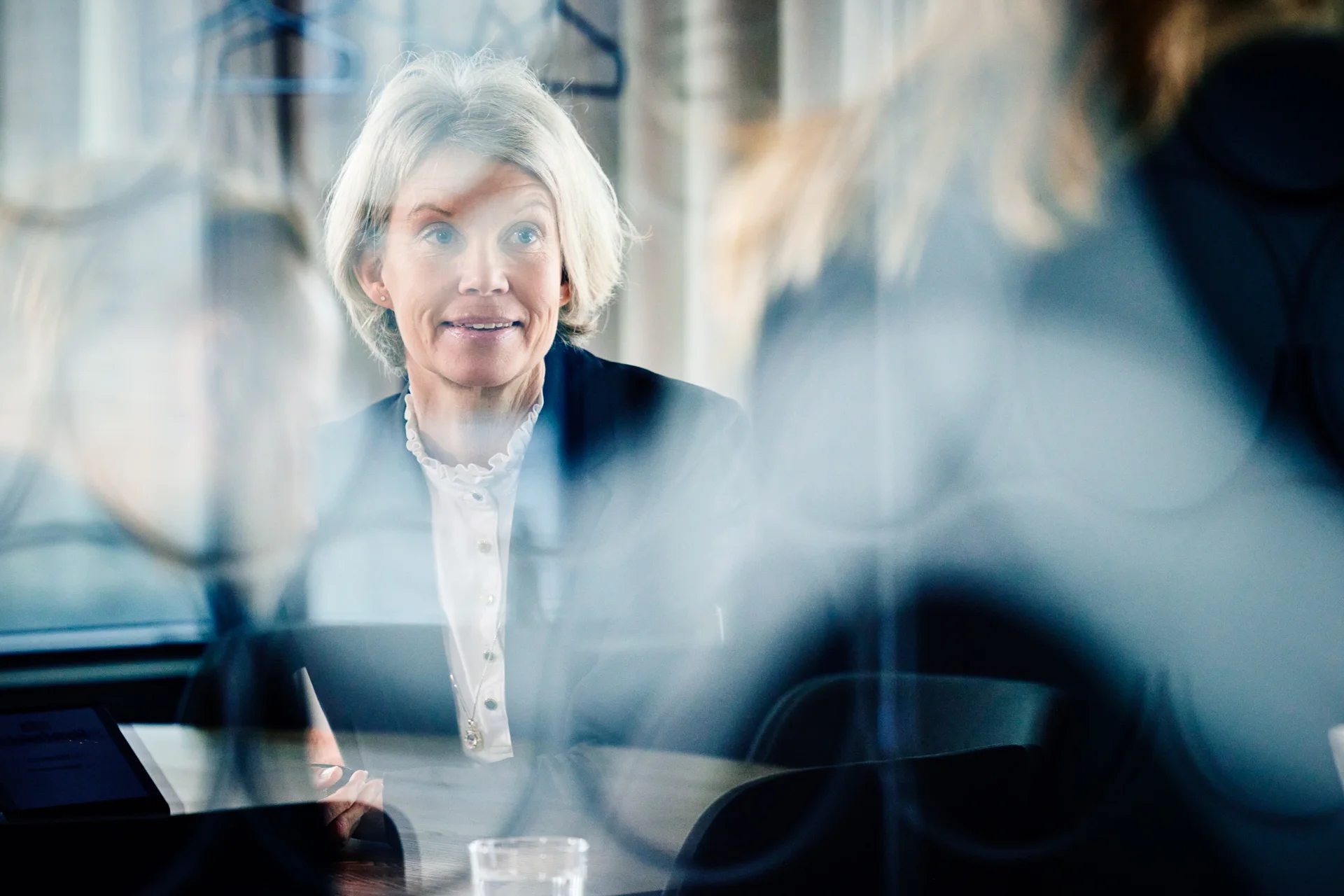 Woman in a business meeting