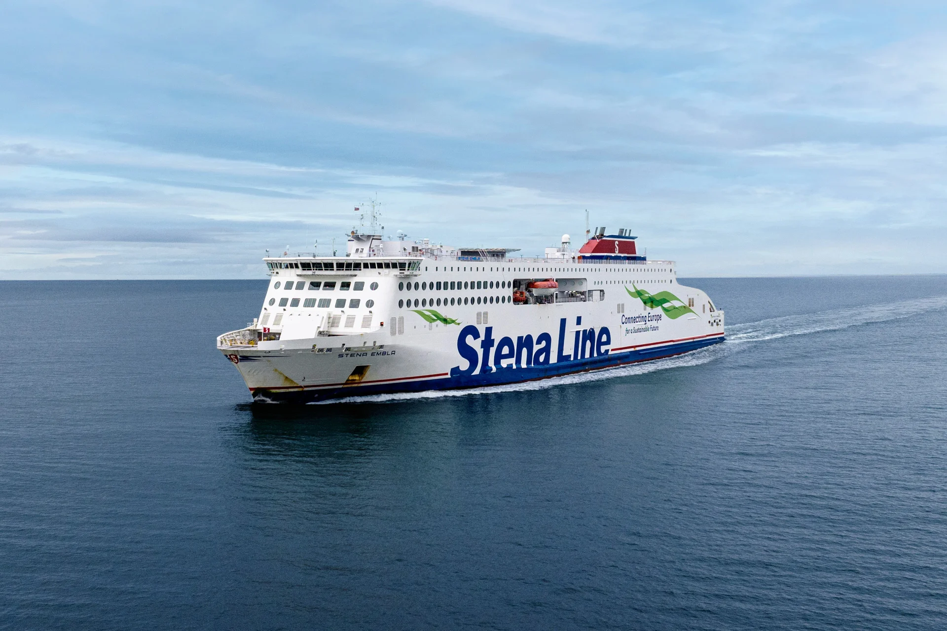 Stena Embla at sea
